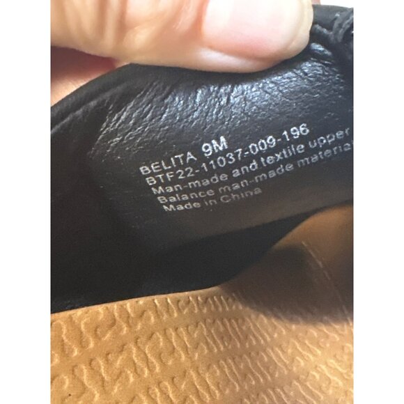 Baretraps Belita Womens 9M Black Clogs With Leopard Accent & Wooden Platform - Picture 6 of 8